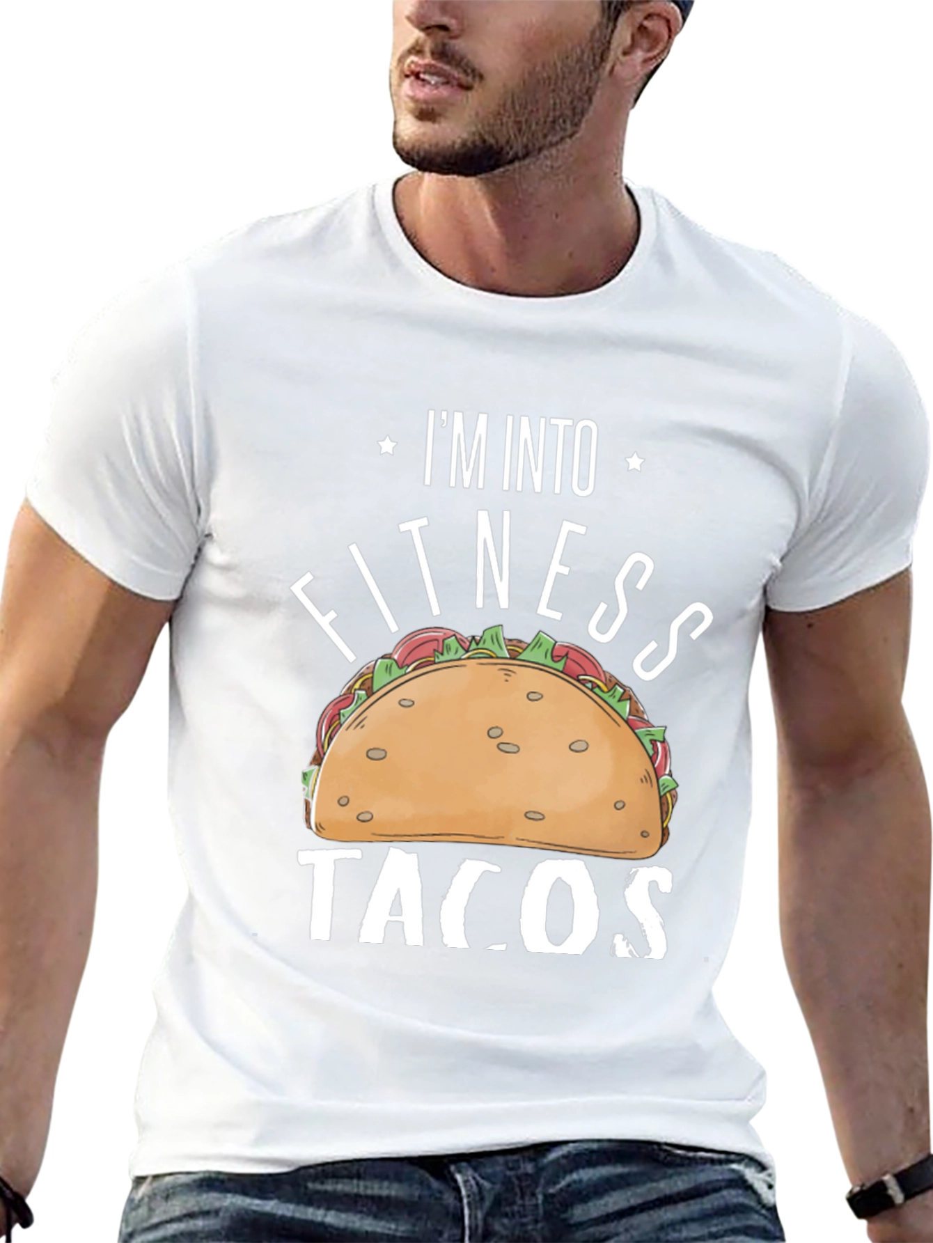 Im Into Fitness Tacos Graphic Tee