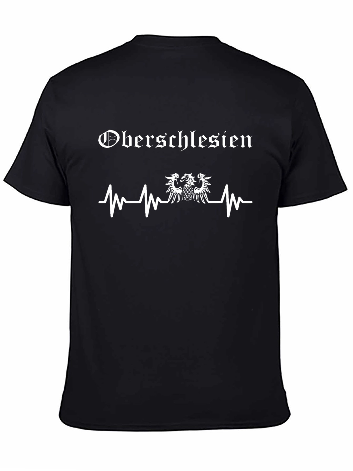 Oberschlesien Heartbeat T-Shirt - Upper Silesia Pride