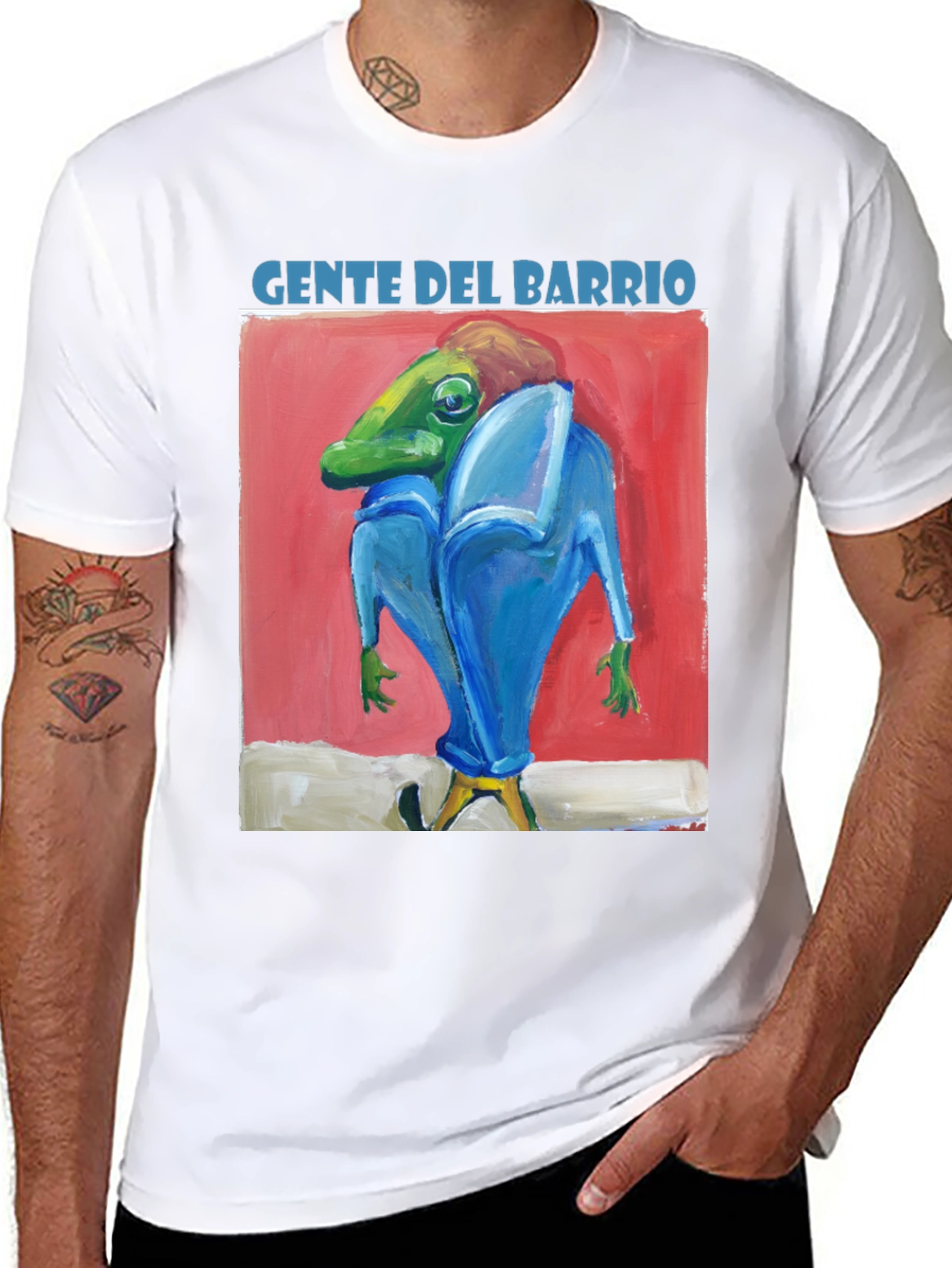Gente Del Barrio T-Shirt - Unique Graphic Tee