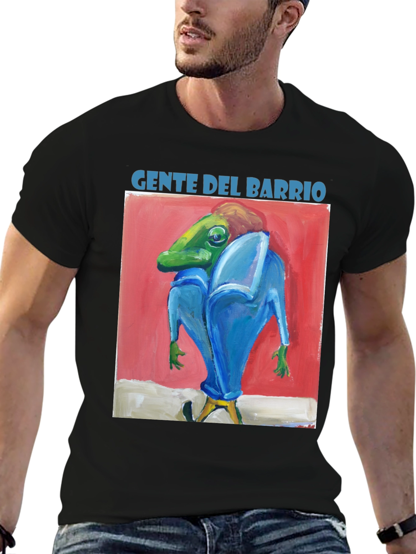 Gente Del Barrio T-Shirt - Unique Graphic Tee