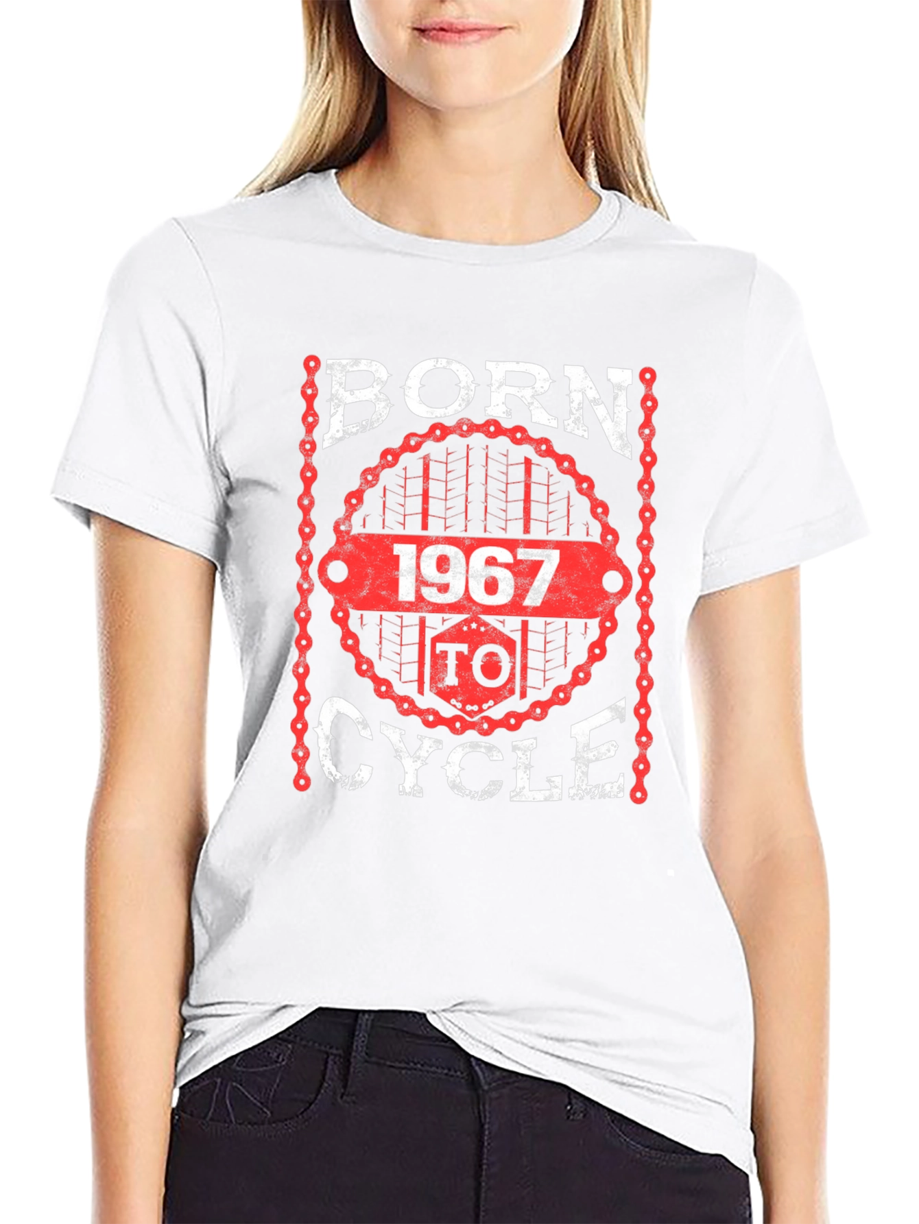 Born 1967 To Cycle T-Shirt