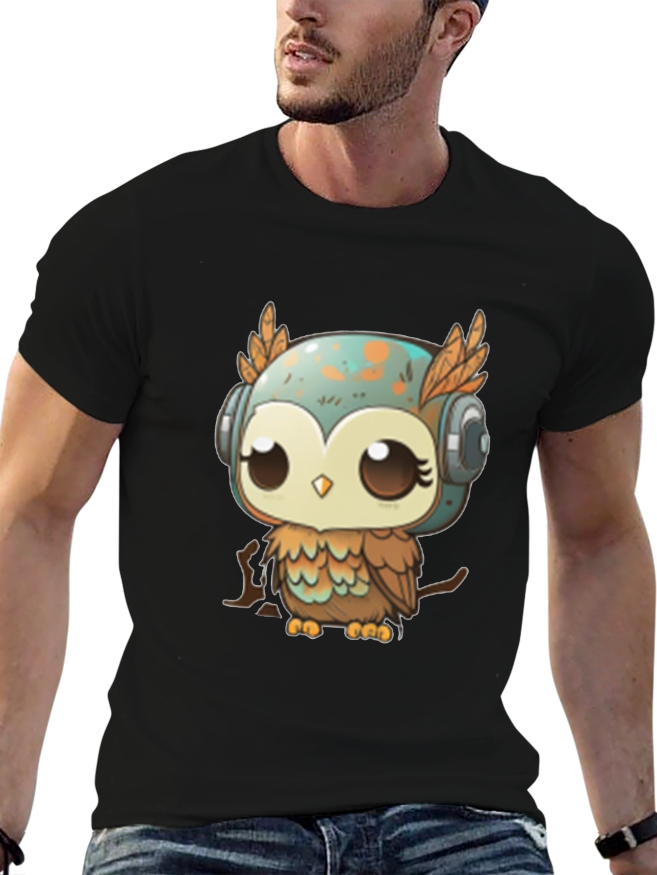 Cartoon Owl T-Shirt - Cute & Stylish Design