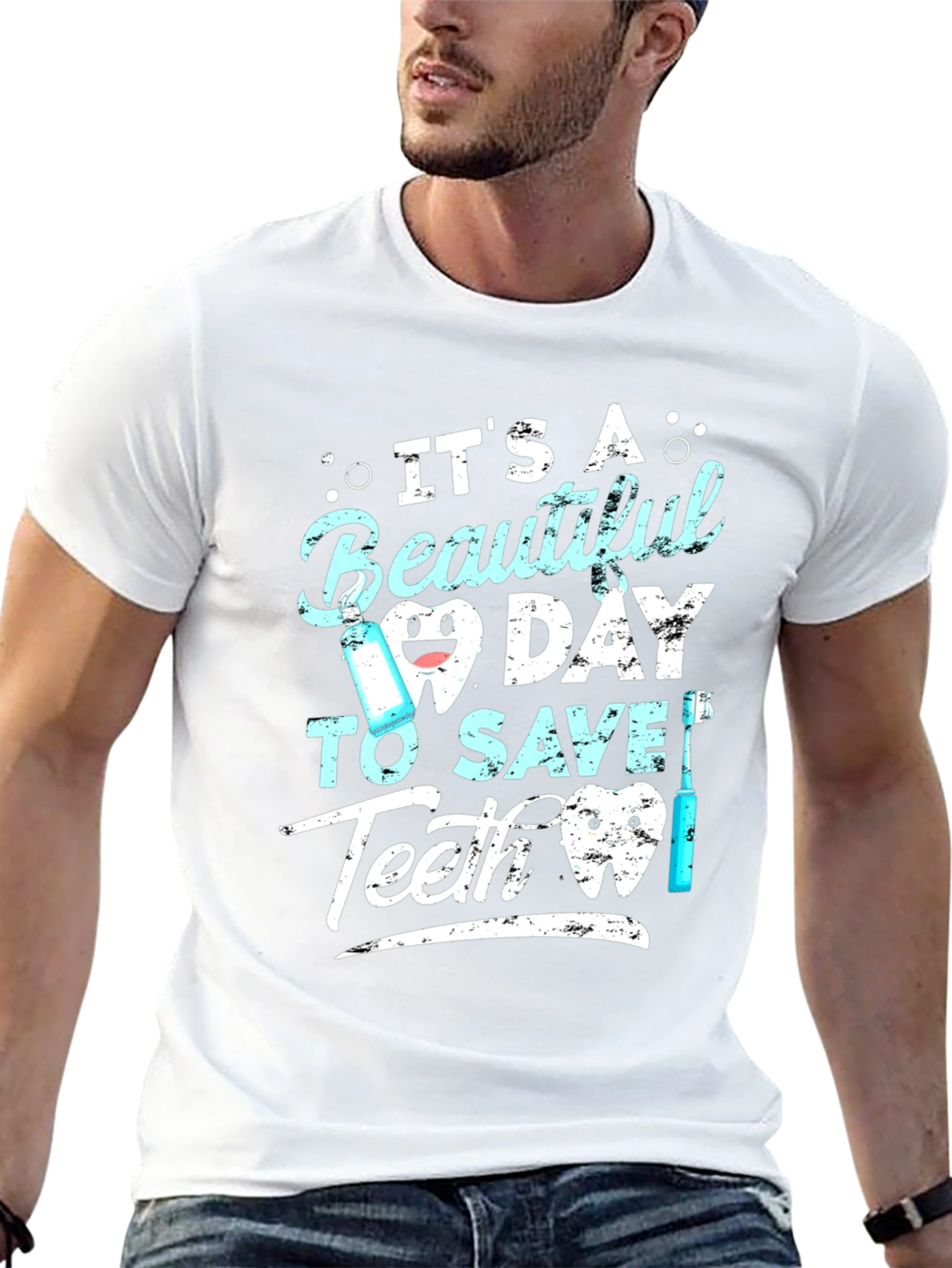 Beautiful Day to Save Teeth Graphic Tee