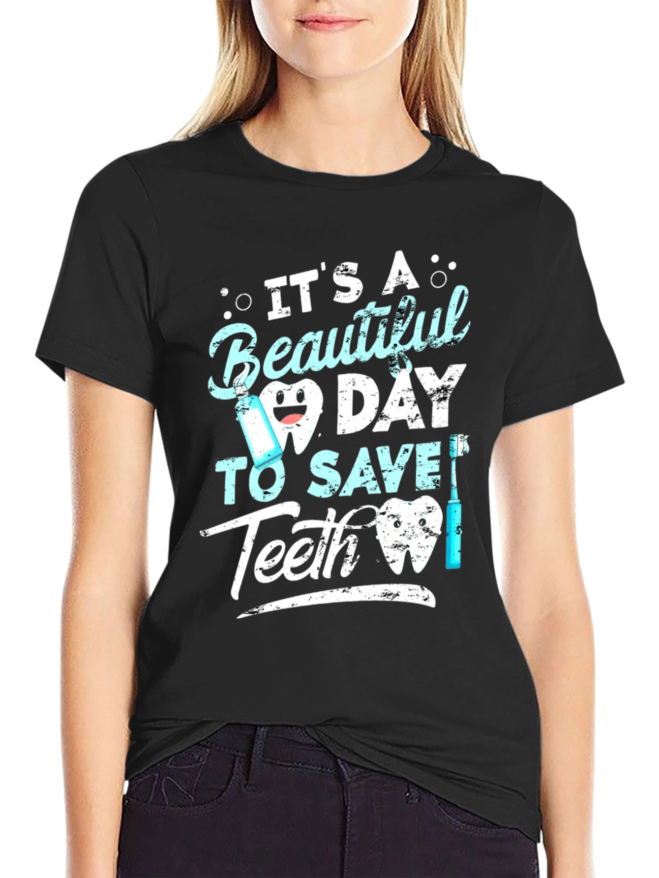 Beautiful Day to Save Teeth Graphic Tee