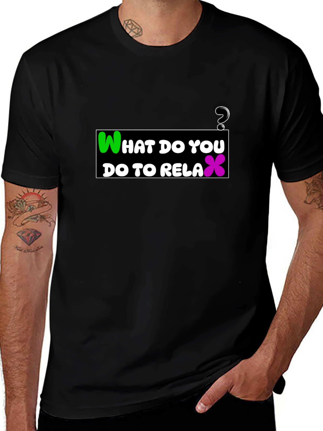 Relaxation T-Shirt: What Do You Do?