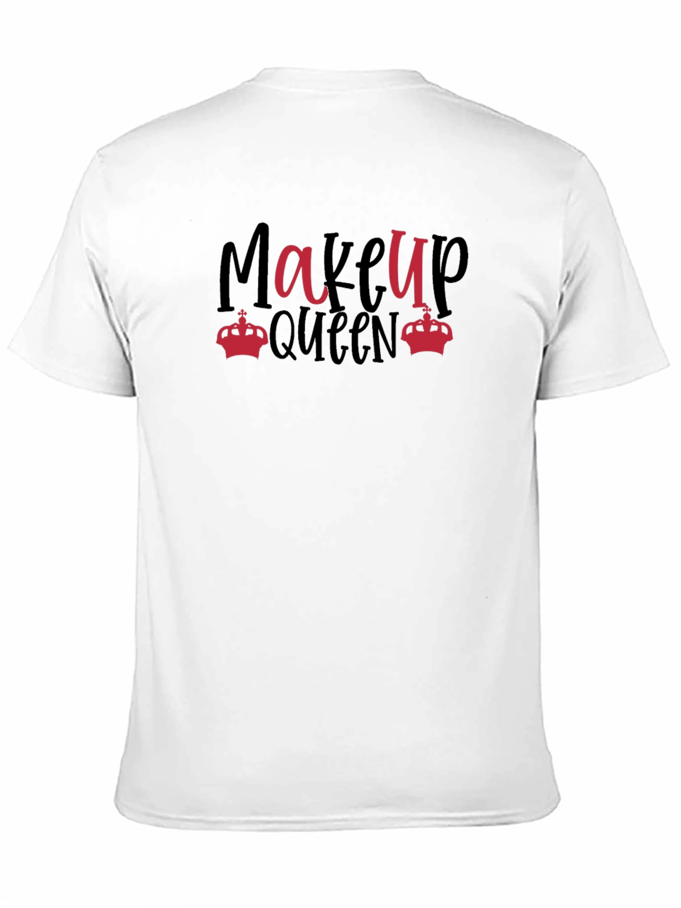 Makeup Queen Black Graphic Tee