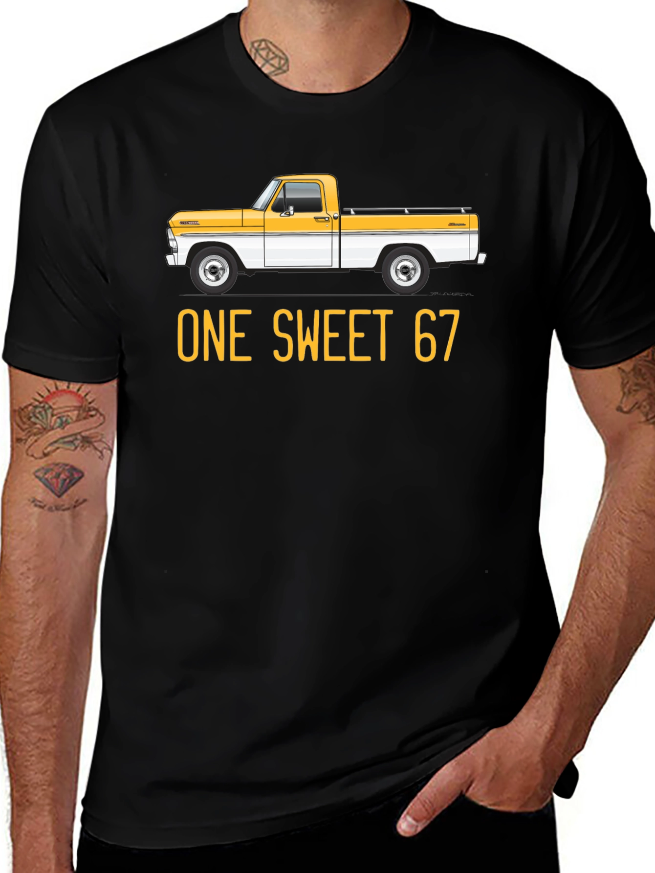 One Sweet 67 Truck Graphic T-Shirt