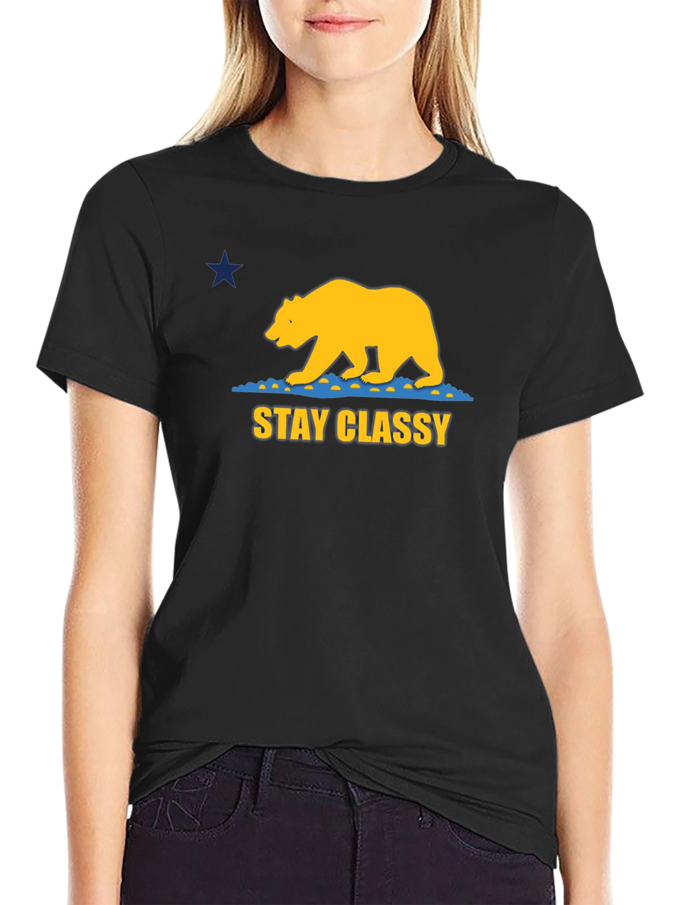 Stay Classy California Bear Graphic Tee