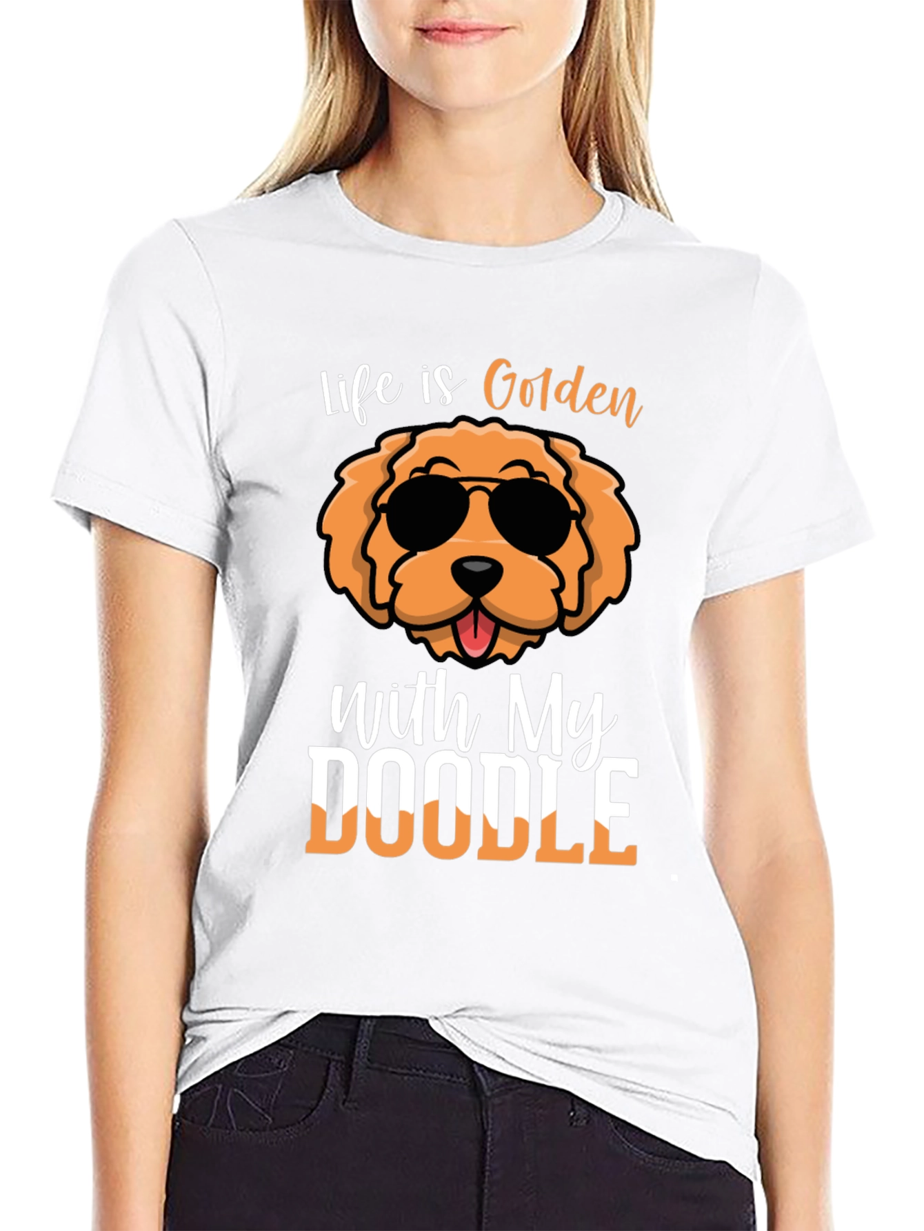 Life is Golden with My Doodle T-Shirt