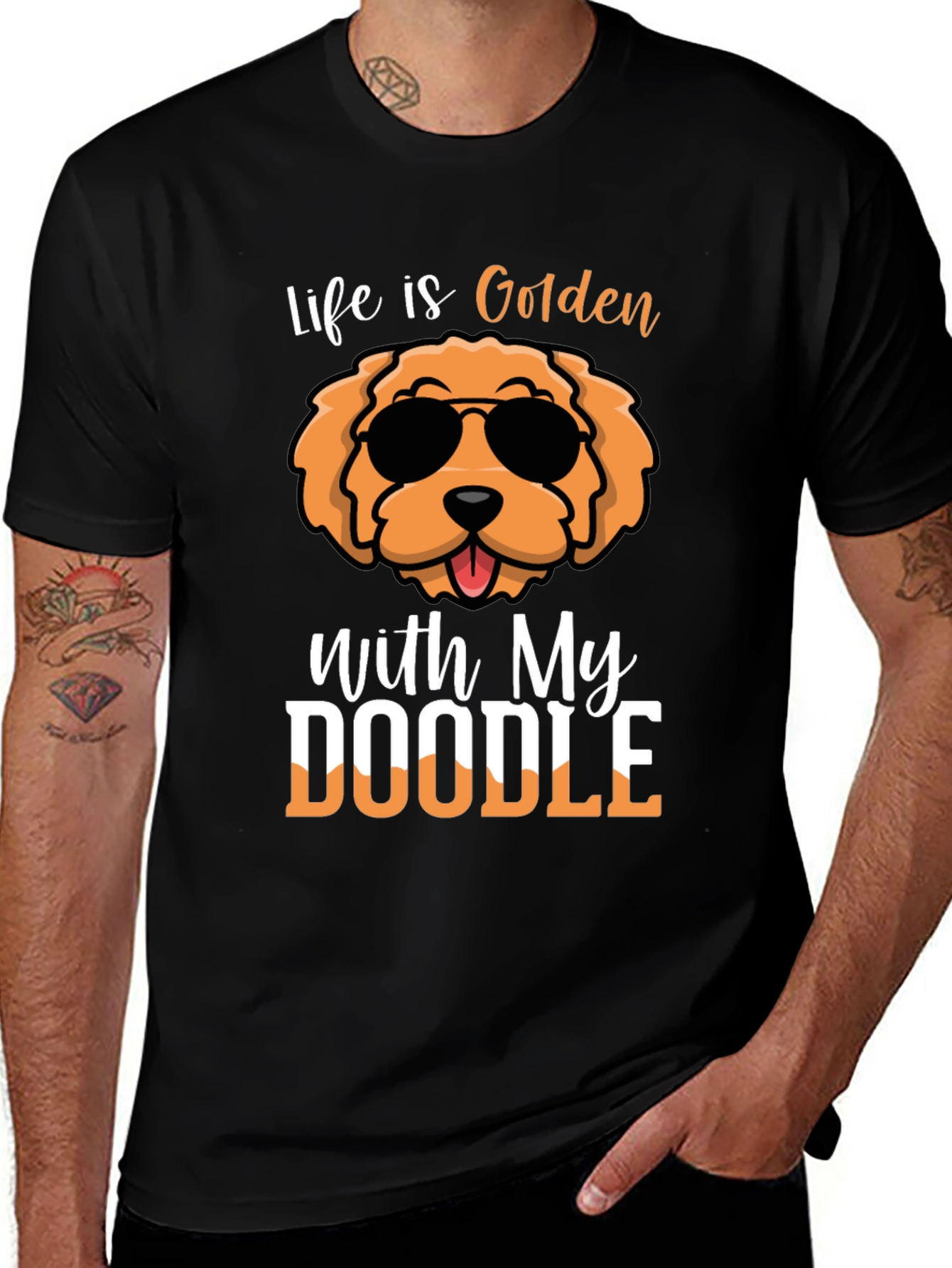 Life is Golden with My Doodle T-Shirt