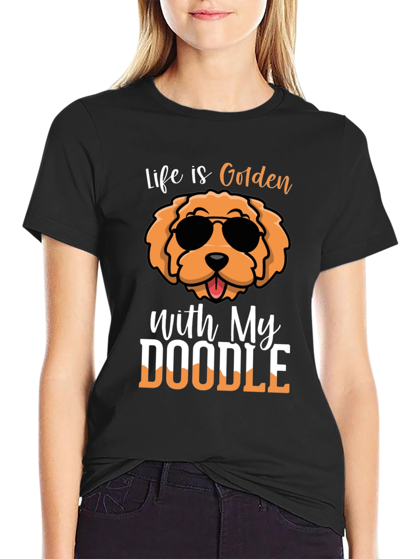 Life is Golden with My Doodle T-Shirt