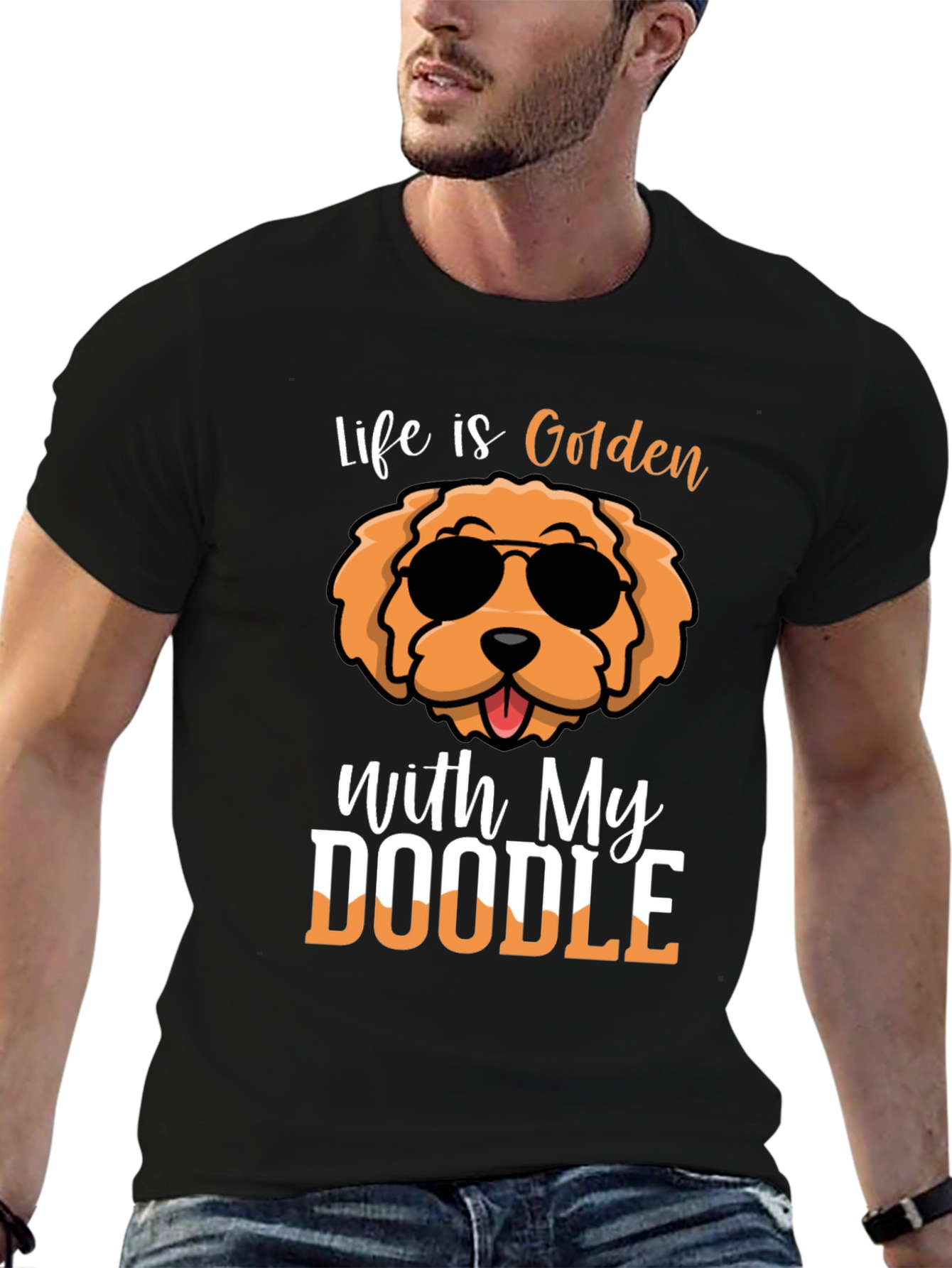 Life is Golden with My Doodle T-Shirt