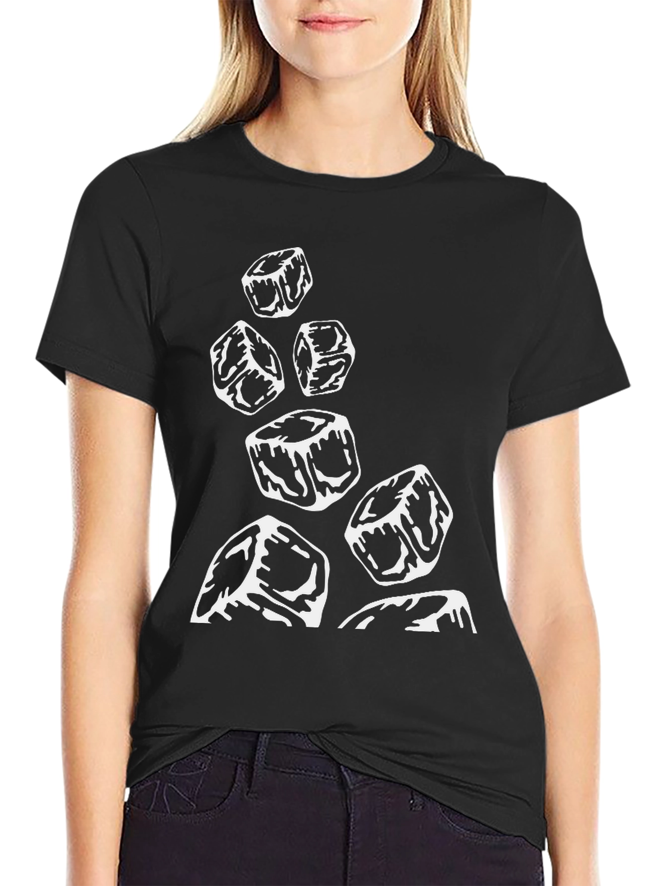 Ice Cube Graphic Tee - Cool Black T-Shirt