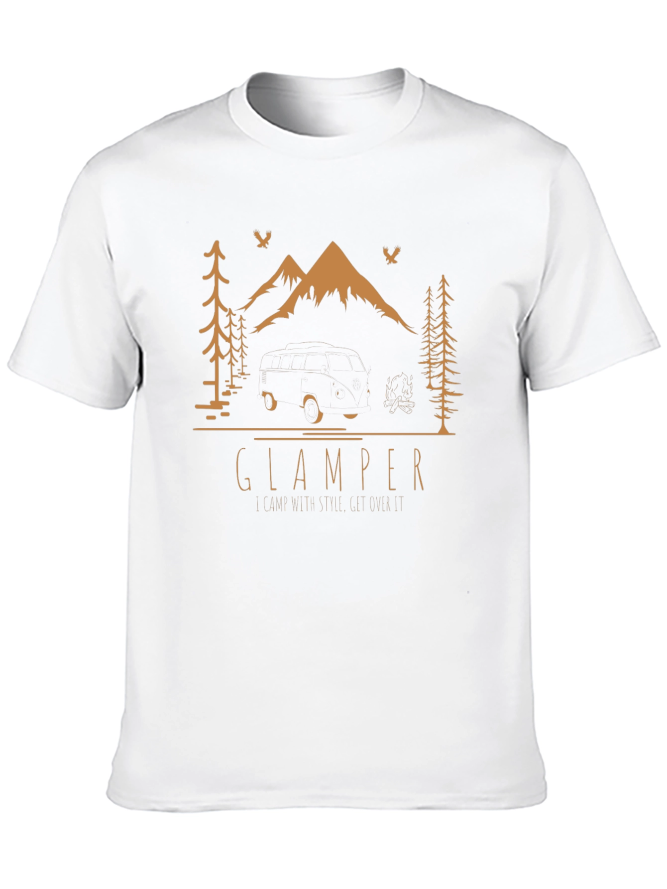 Glamping Graphic Tee - Adventure Awaits