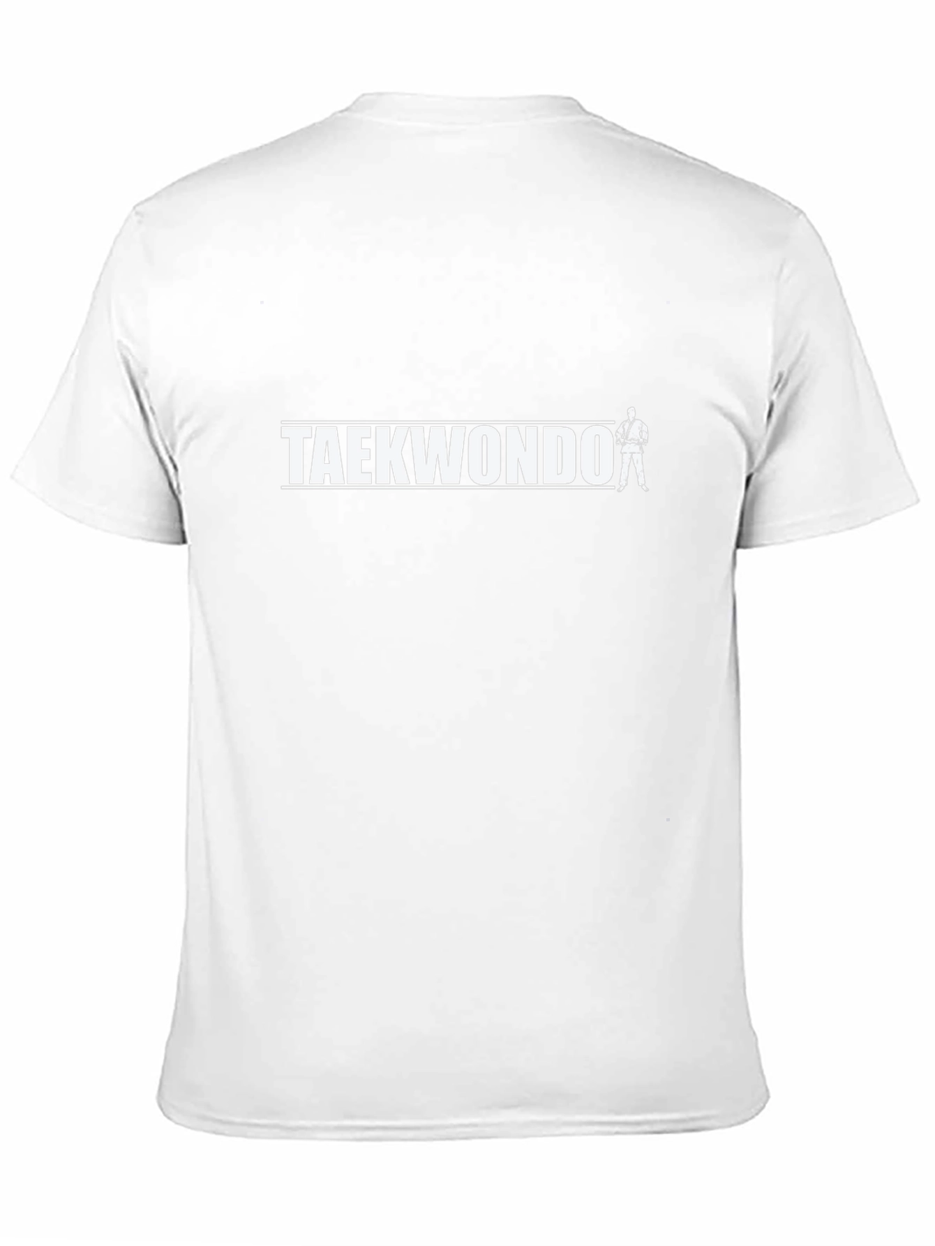 Taekwondo Graphic T-Shirt - Black Martial Arts Tee