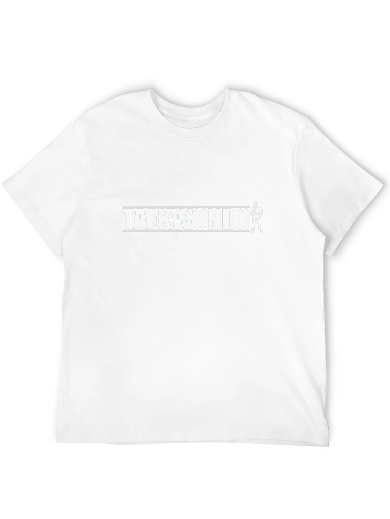 Taekwondo Graphic T-Shirt - Black Martial Arts Tee