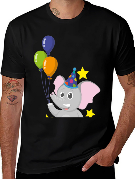 Cute Elephant Birthday T-Shirt