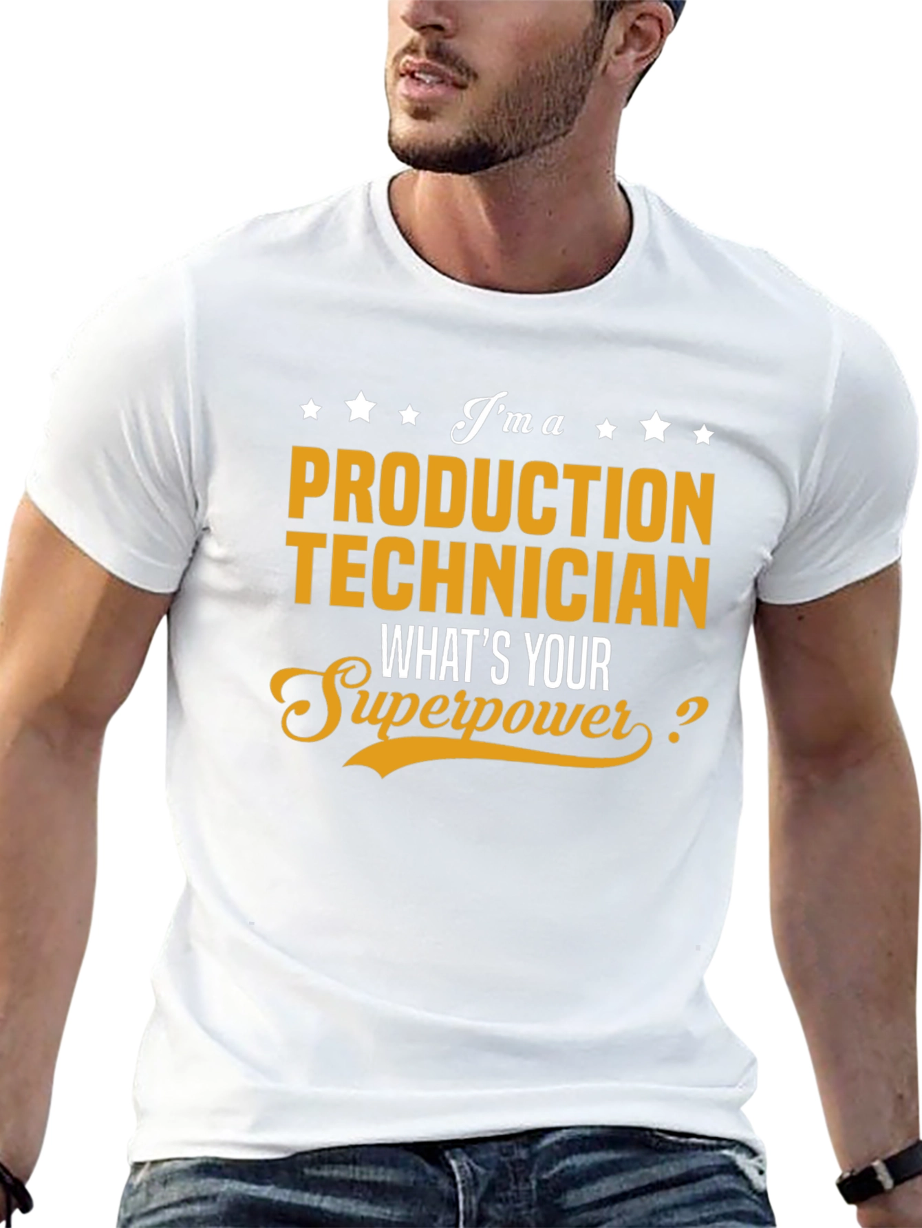 Production Technician Superpower T-Shirt