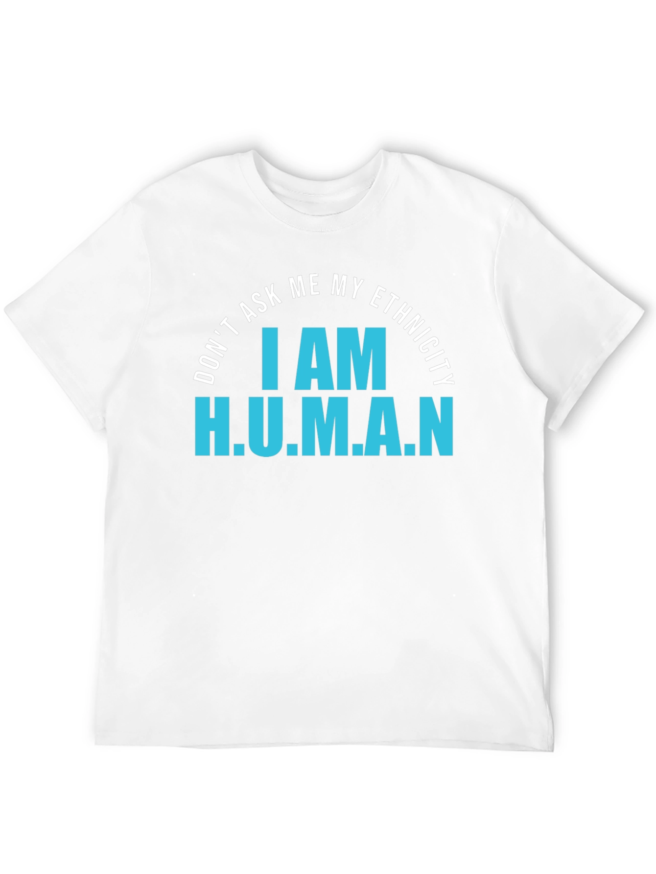 I AM H.U.M.A.N. Graphic Tee - Black