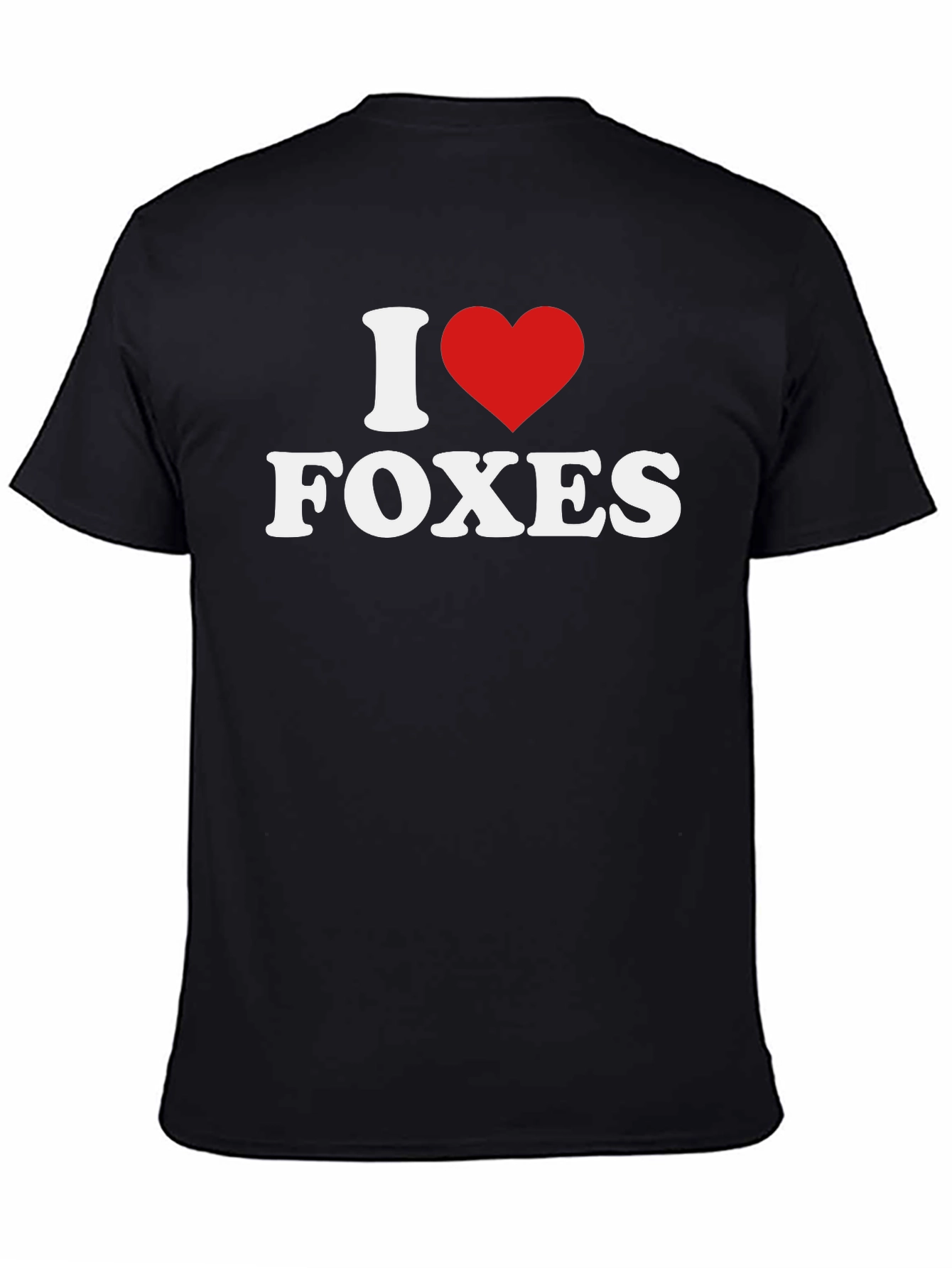 I Love Foxes T-Shirt - Novelty Tee