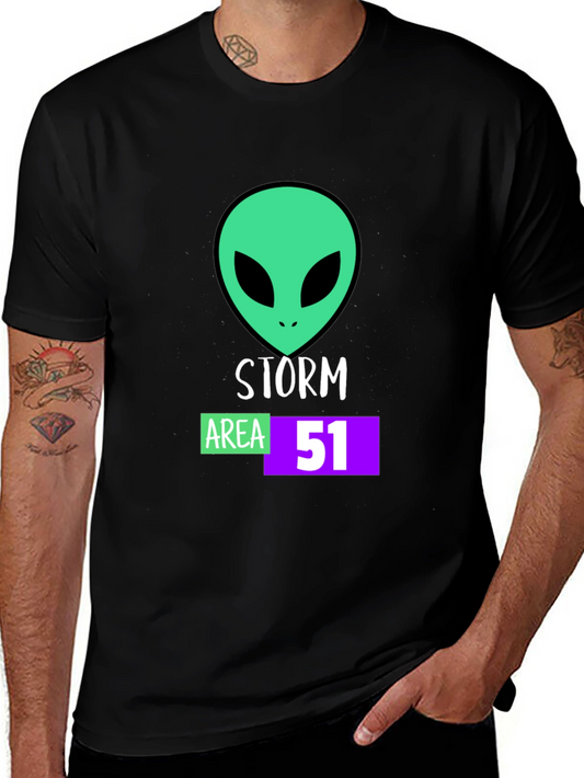 Storm Area 51 Alien Graphic T-Shirt