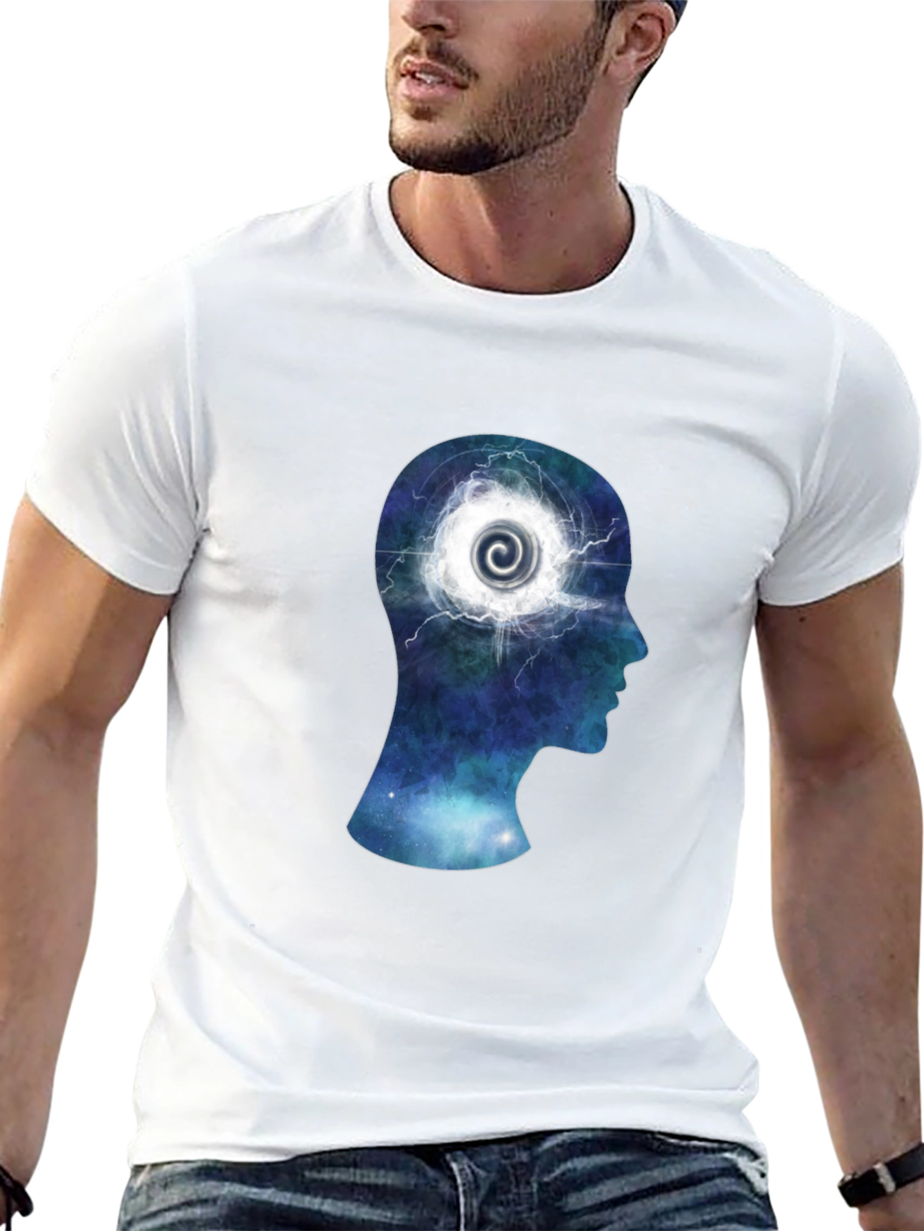 Mindscape T-Shirt - Vortex Head Design