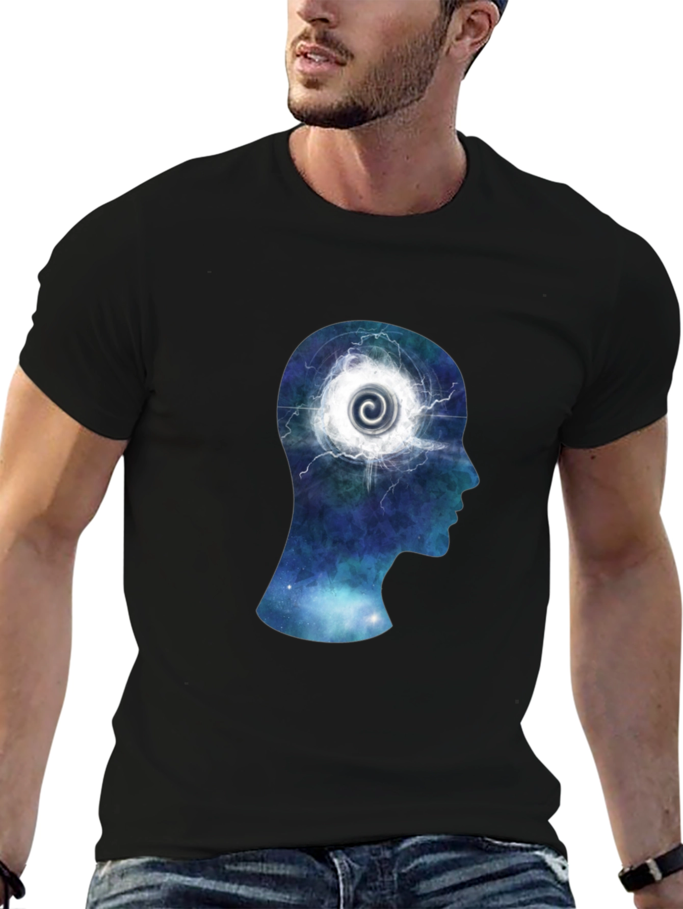 Mindscape T-Shirt - Vortex Head Design