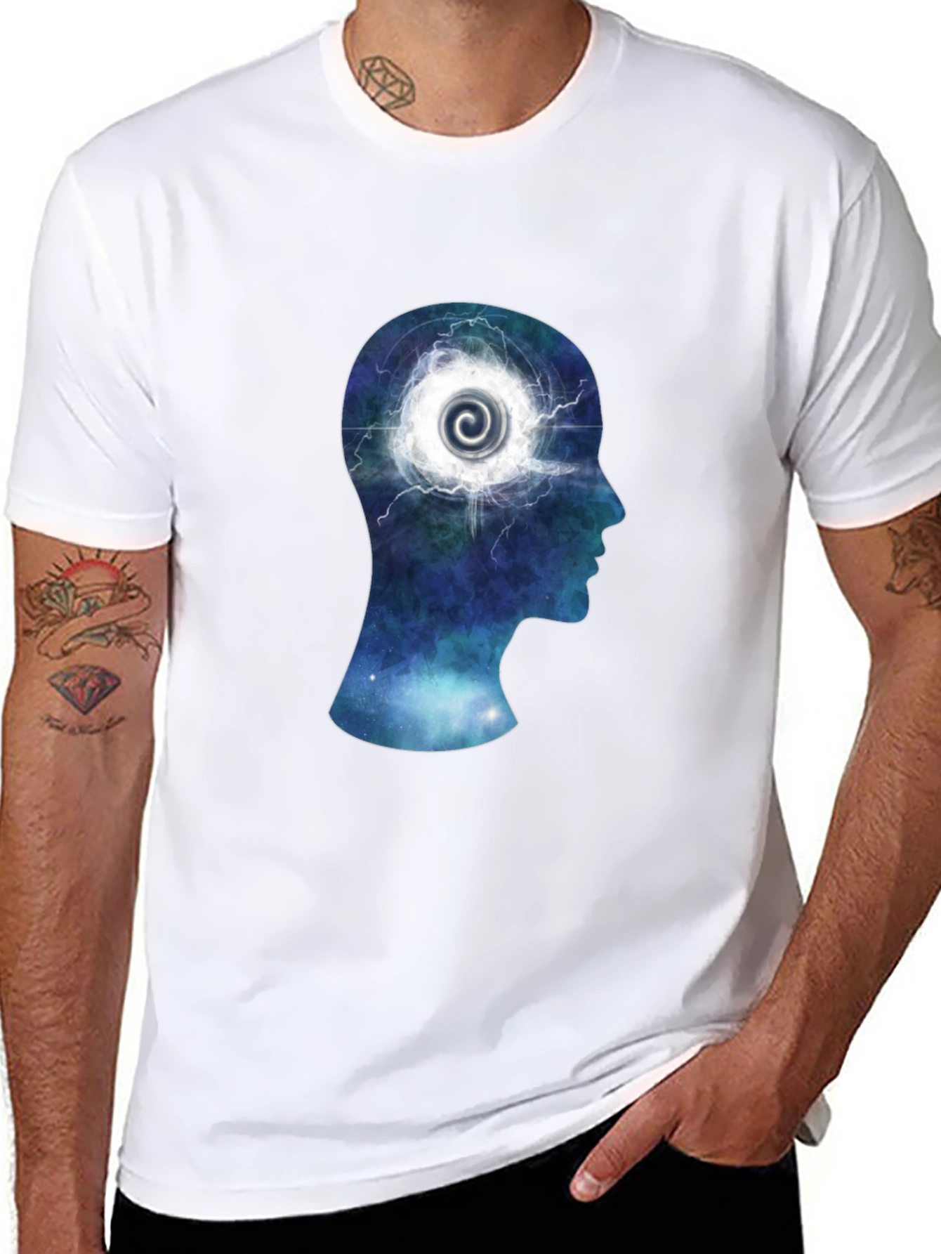 Mindscape T-Shirt - Vortex Head Design