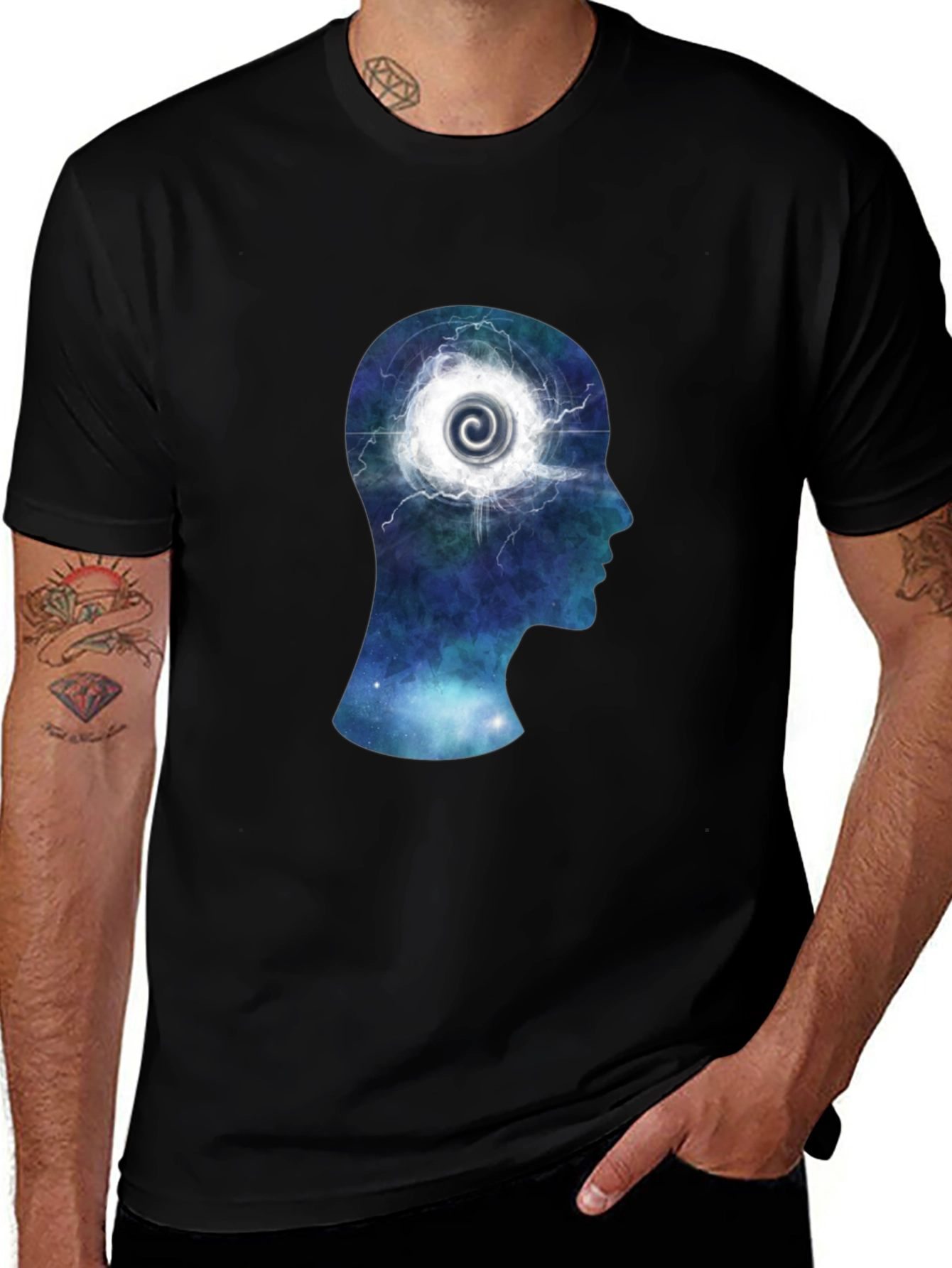 Mindscape T-Shirt - Vortex Head Design