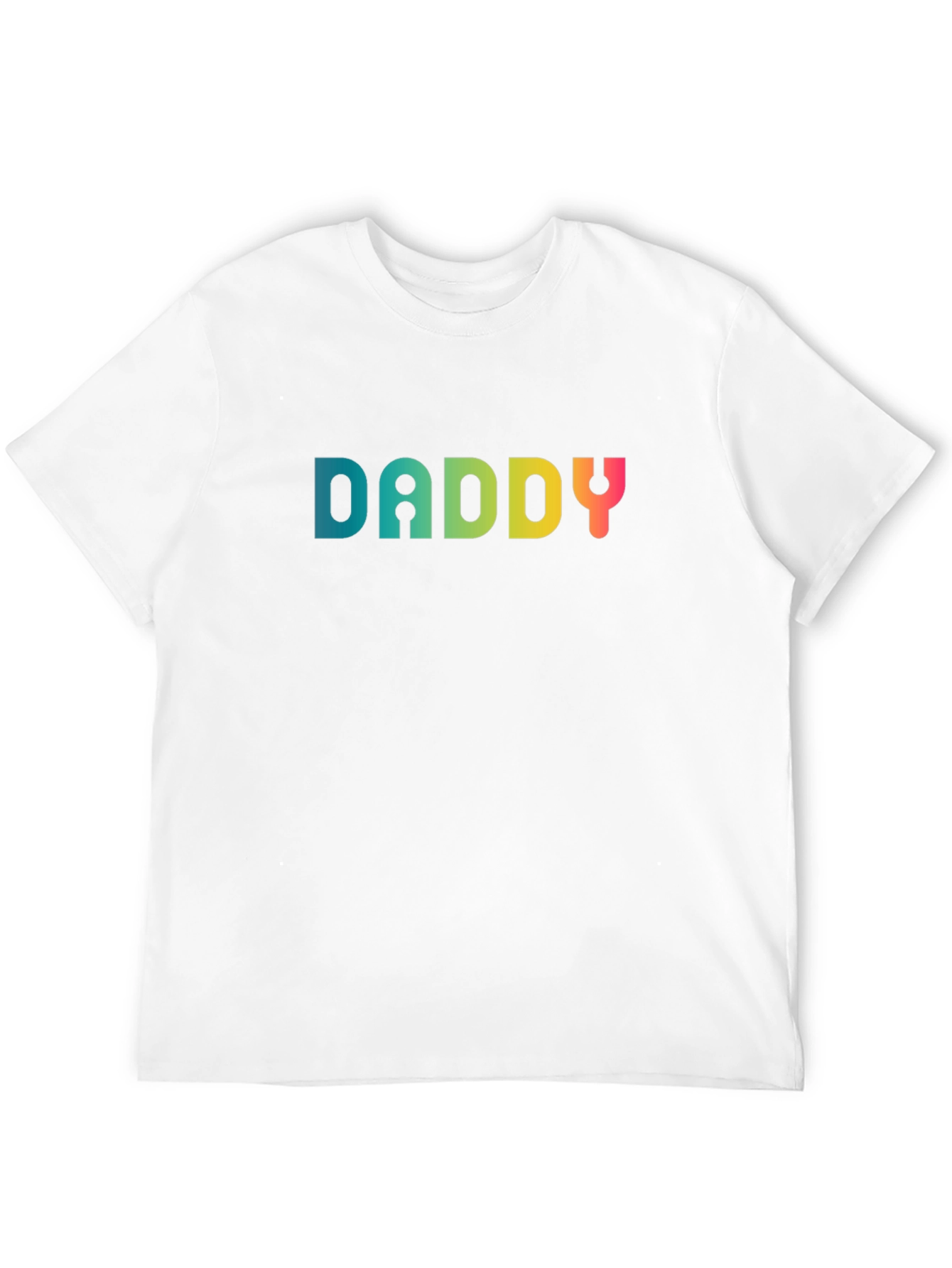 Daddy Rainbow Graphic Tee - Mens Black T-Shirt