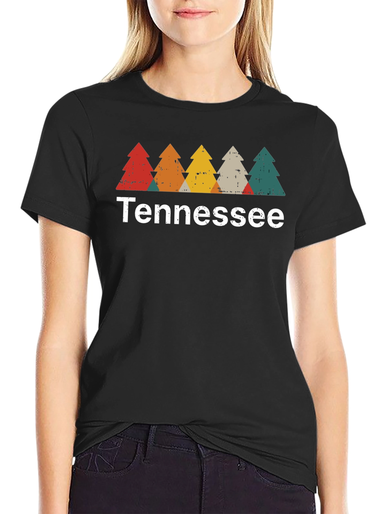 Tennessee Trees Graphic Tee - Retro Style