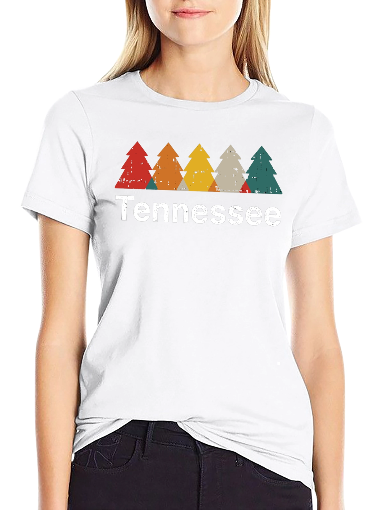 Tennessee Trees Graphic Tee - Retro Style