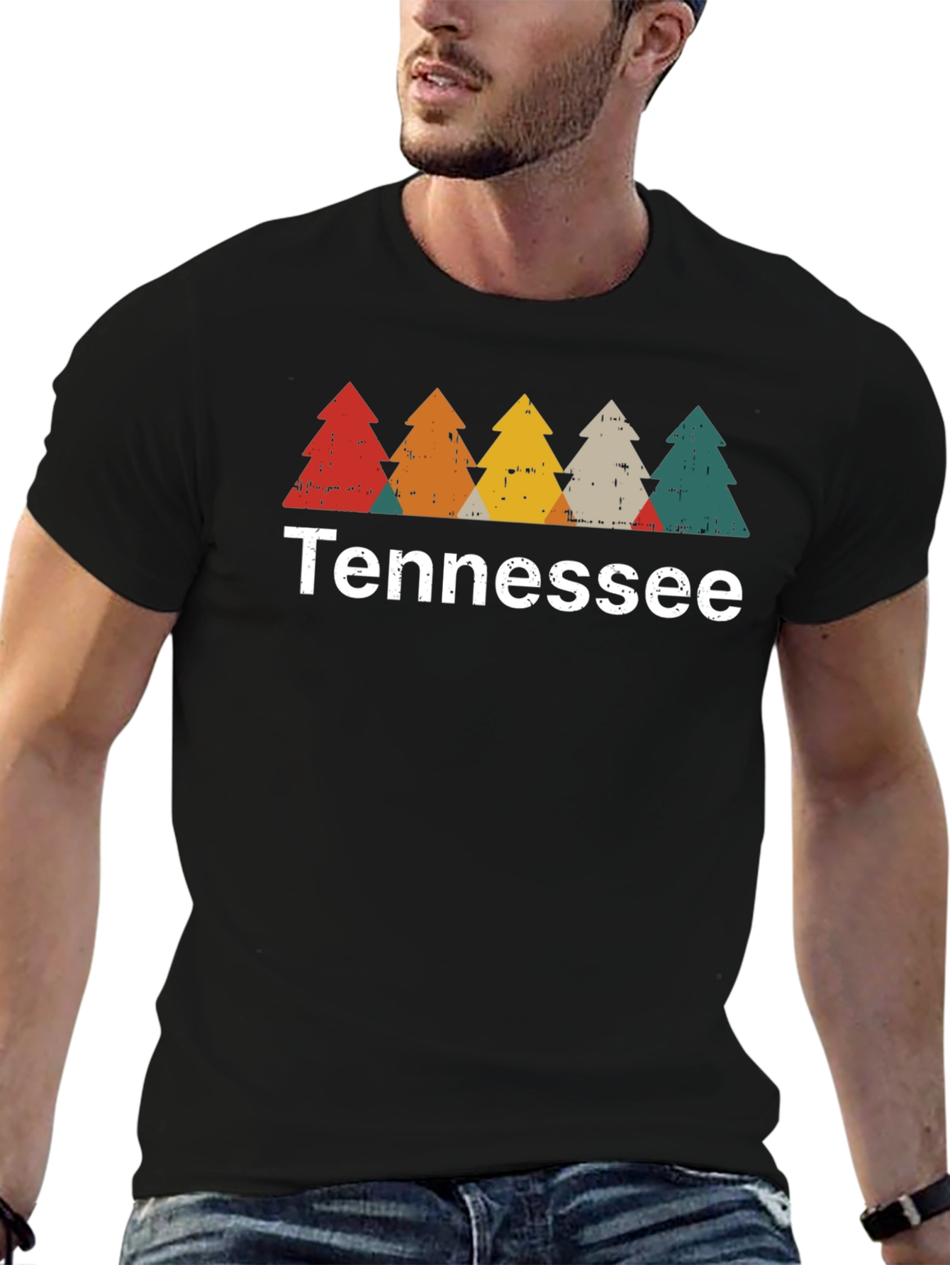 Tennessee Trees Graphic Tee - Retro Style