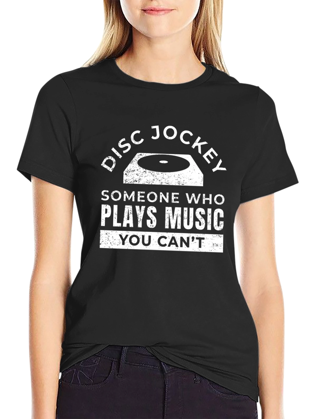 Disc Jockey Graphic Tee - DJ T-Shirt