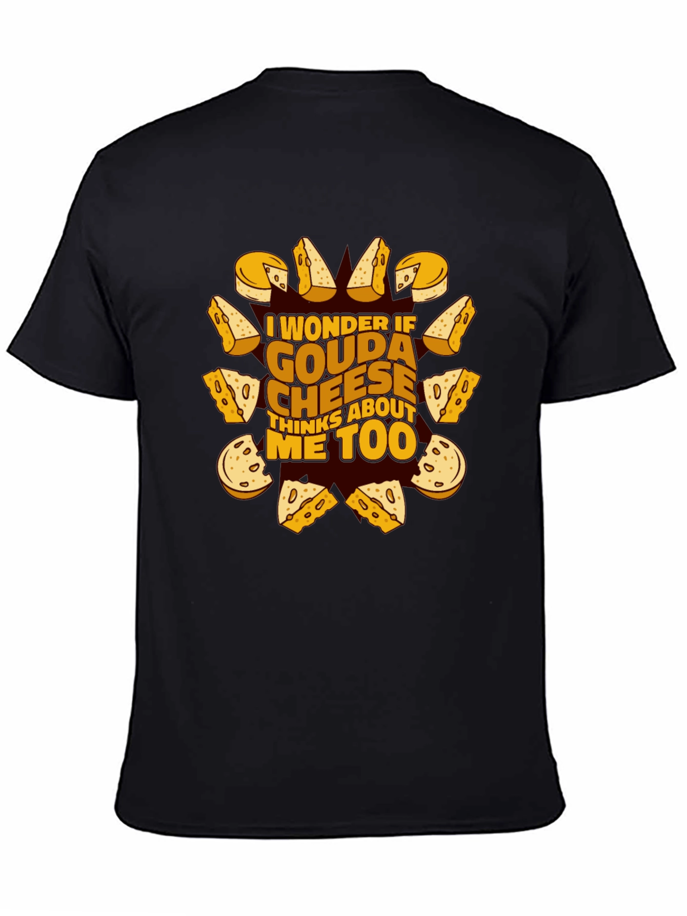 Gouda Cheese Lover T-Shirt Funny Foodie Tee