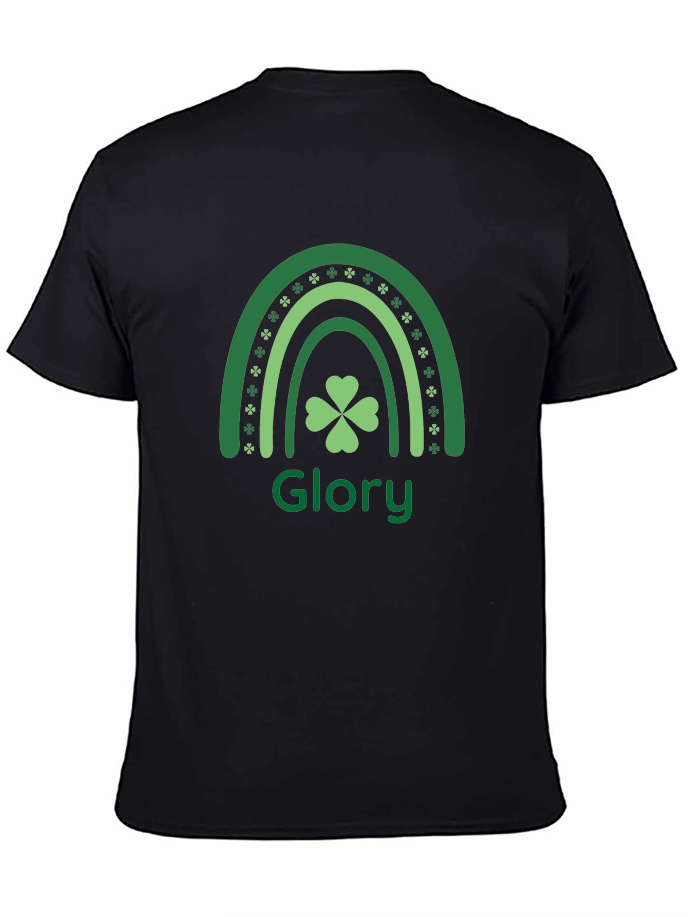 St. Patricks Day Glory Rainbow Clover T-Shirt