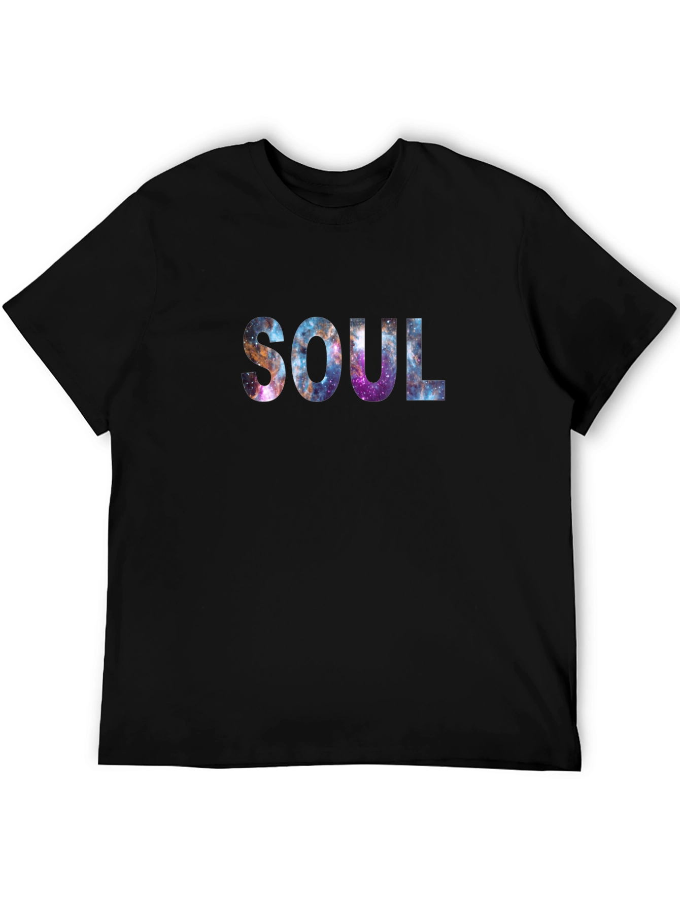 Galaxy Soul Graphic Tee - Unisex Black T-Shirt
