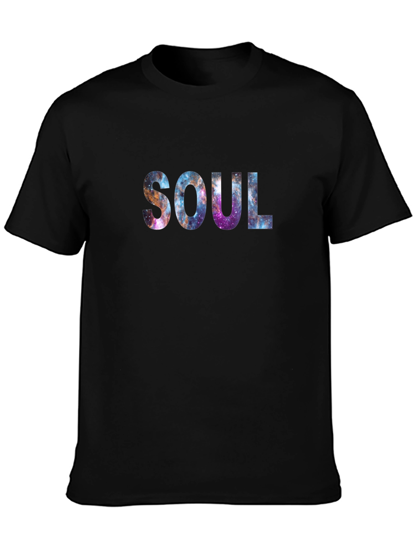 Galaxy Soul Graphic Tee - Unisex Black T-Shirt