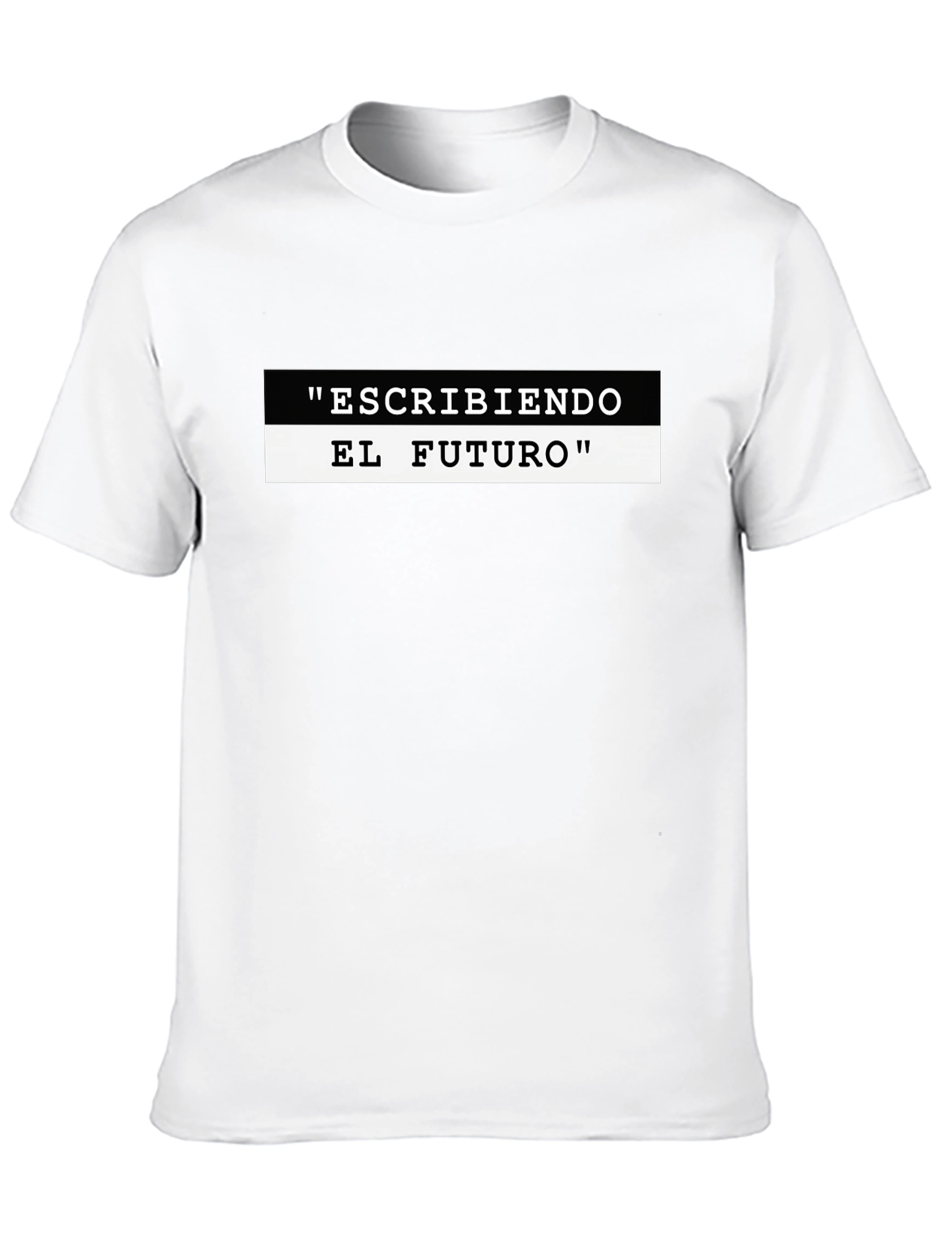 Escribiendo El Futuro Graphic T-Shirt - Black