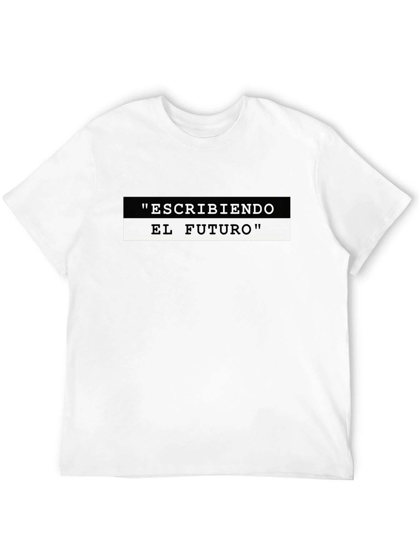 Escribiendo El Futuro Graphic T-Shirt - Black