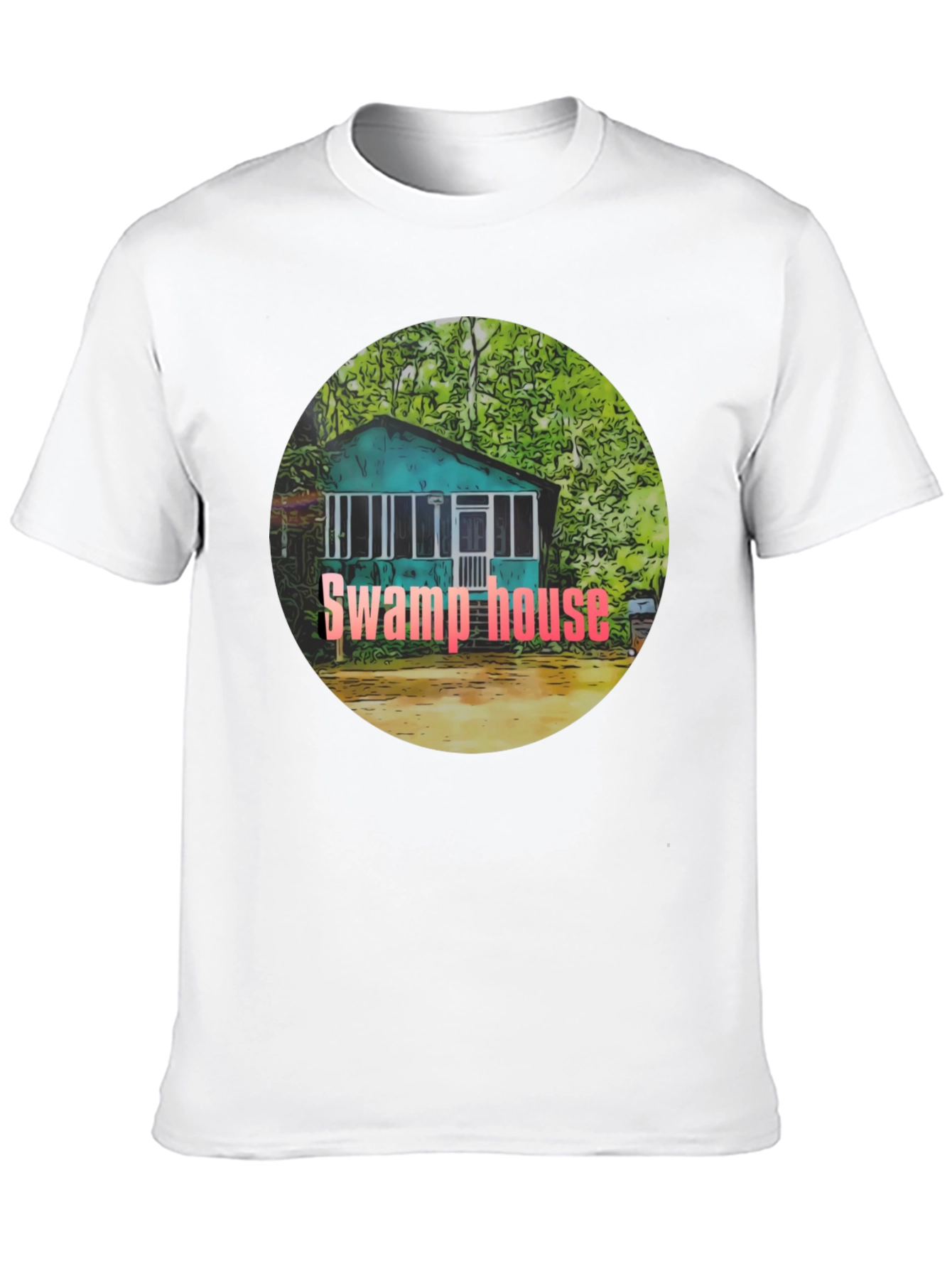 Swamp House Graphic Tee - Unique Design