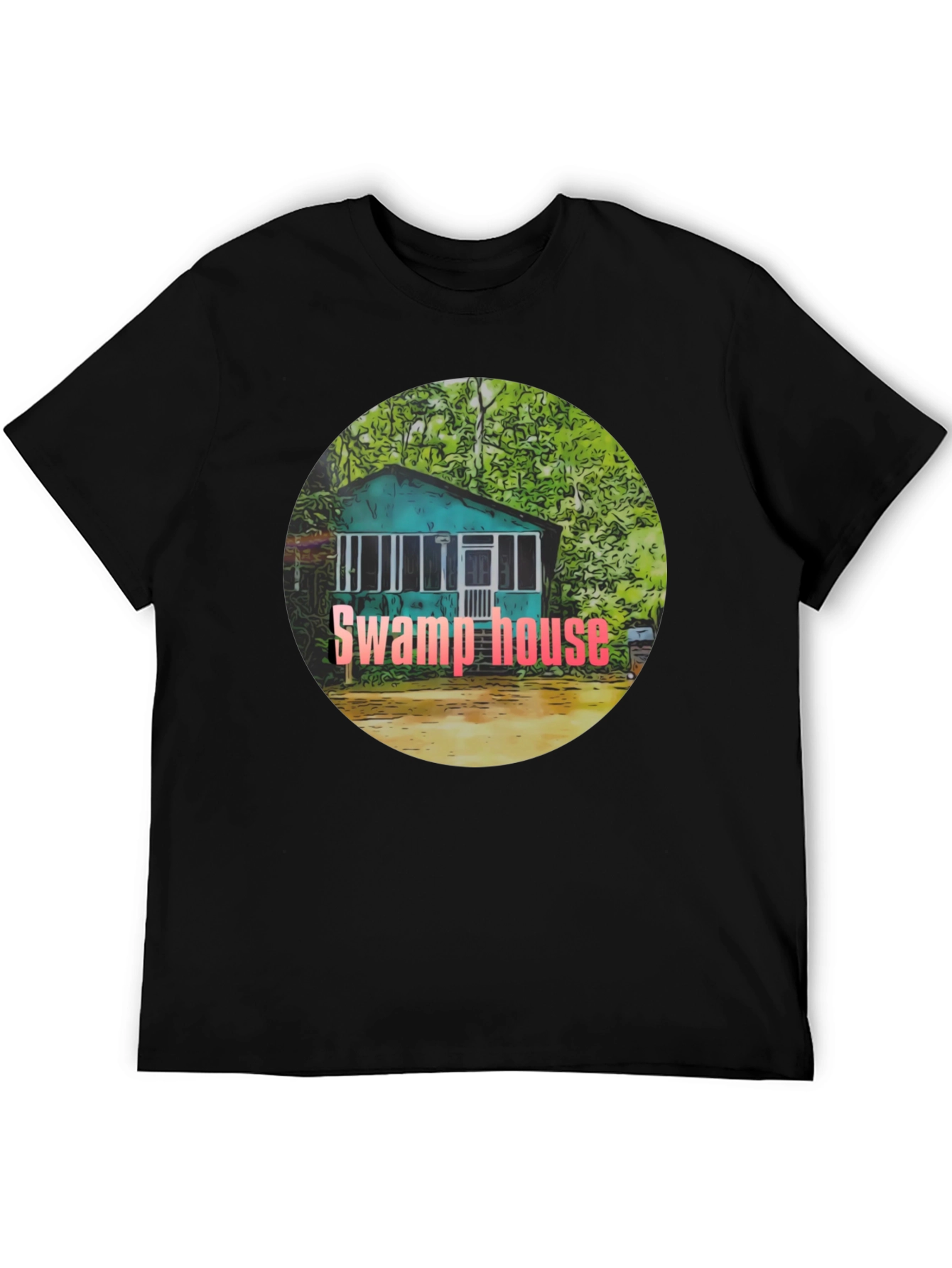 Swamp House Graphic Tee - Unique Design
