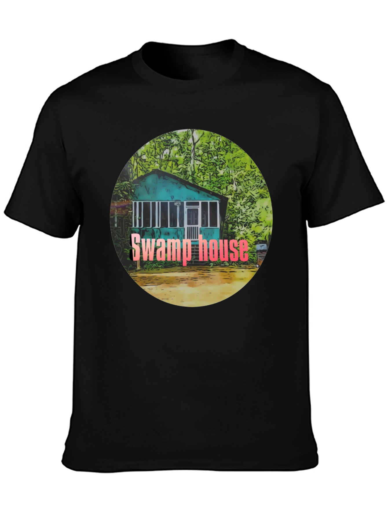 Swamp House Graphic Tee - Unique Design