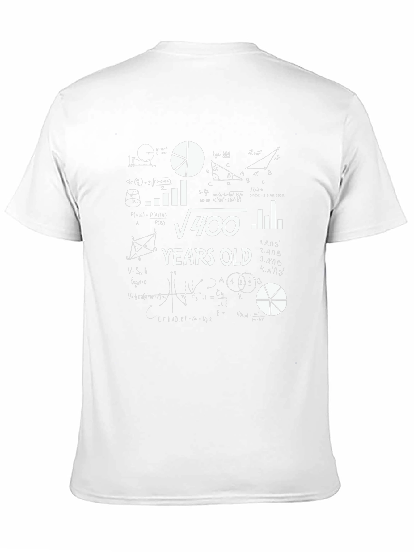 Funny 20th Birthday Math T-Shirt