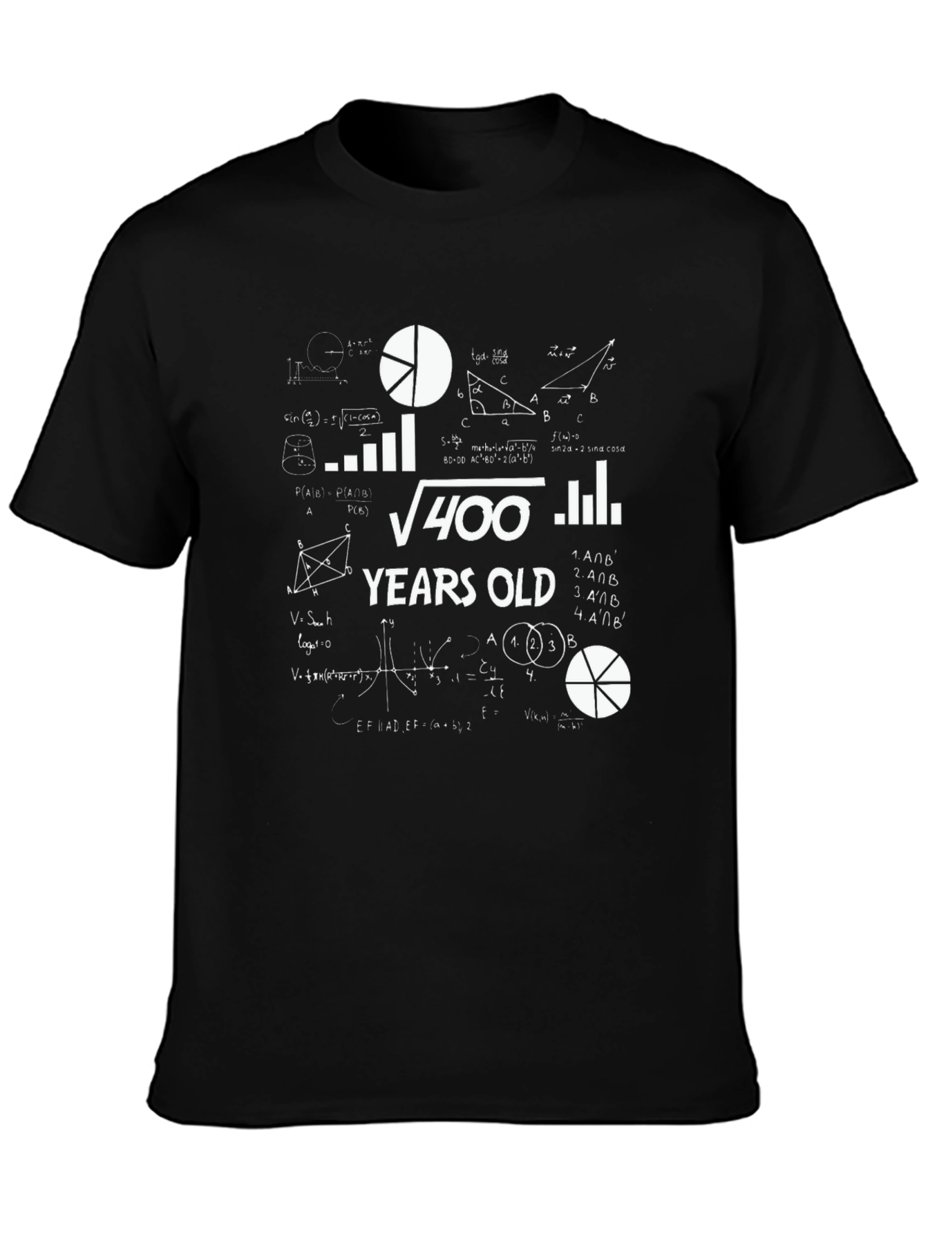Funny 20th Birthday Math T-Shirt