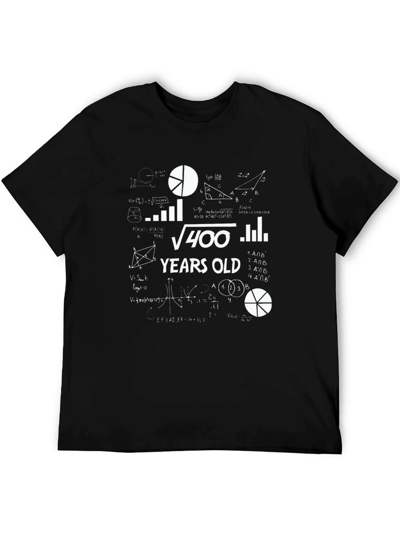 Funny 20th Birthday Math T-Shirt