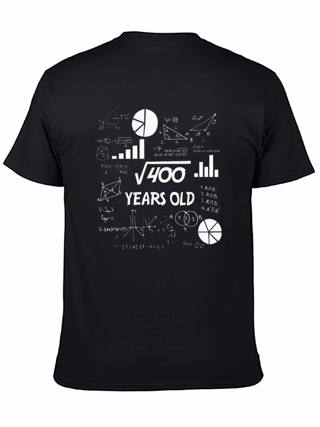 Funny 20th Birthday Math T-Shirt