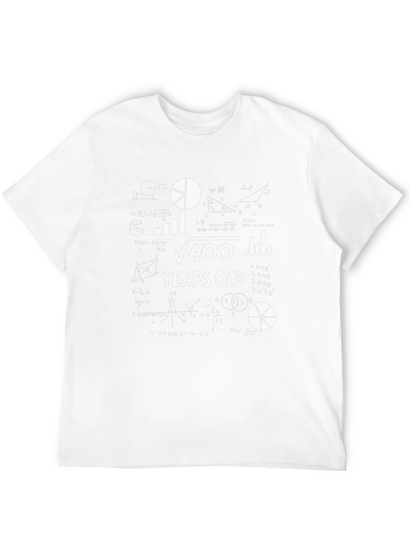 Funny 20th Birthday Math T-Shirt