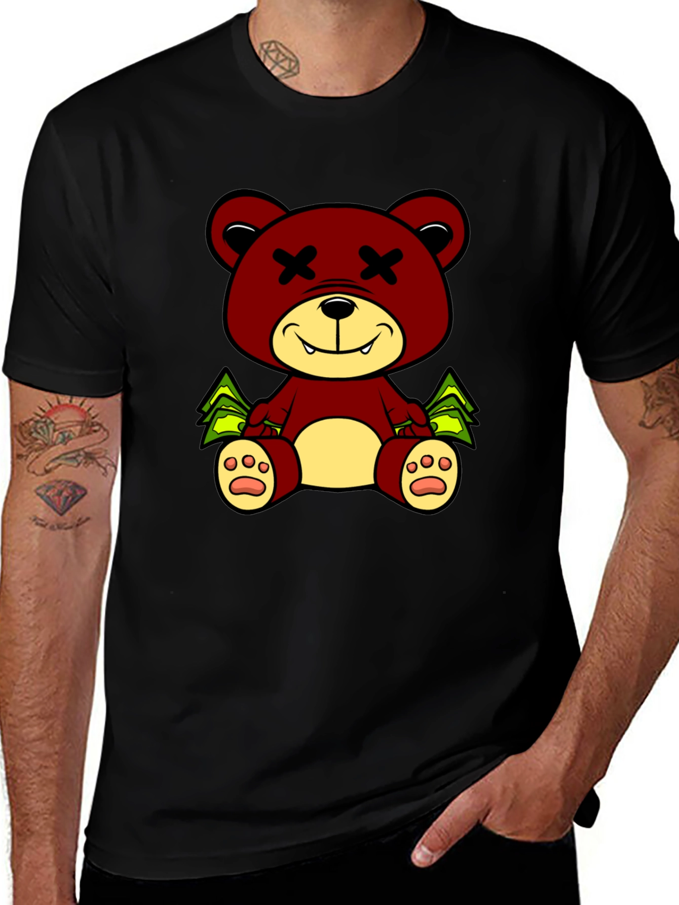 Teddy Bear Graphic T-Shirt