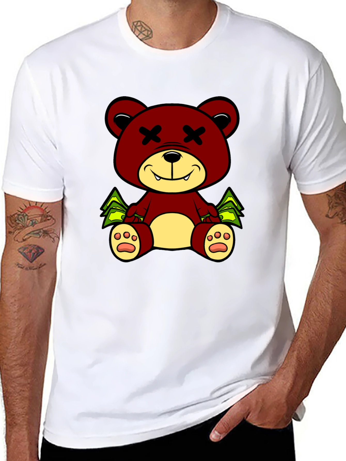 Teddy Bear Graphic T-Shirt